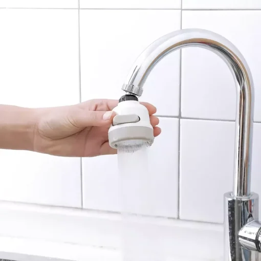 3-Mode Anti-Splash Supercharged Kitchen Faucet Sprinkler with Filter - Image 7