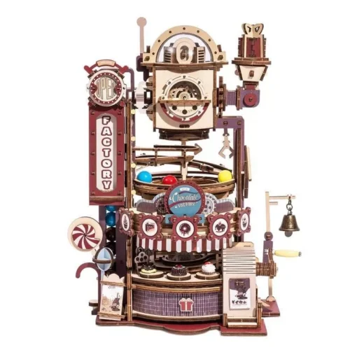 Marble Chocolate Factory 3D Wooden Puzzle