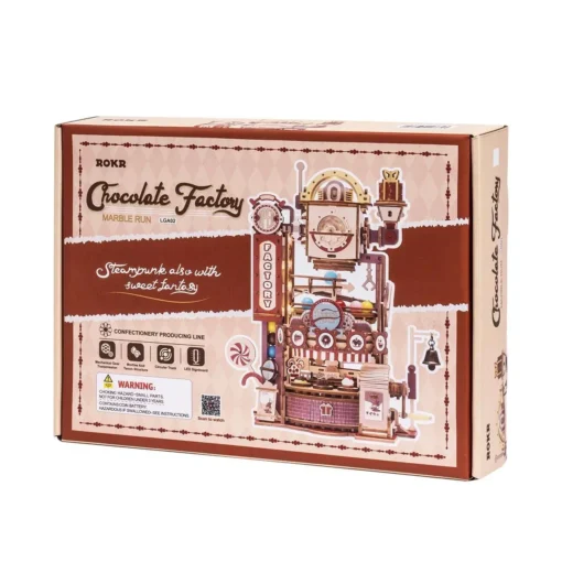 Marble Chocolate Factory 3D Wooden Puzzle - Image 4