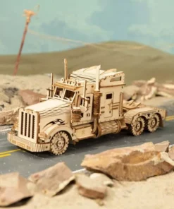 3D Wooden Puzzle Model Kit – Heavy Truck
