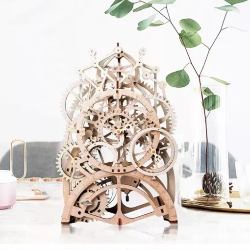 3D Wooden Mechanical Puzzle Kit - Image 9