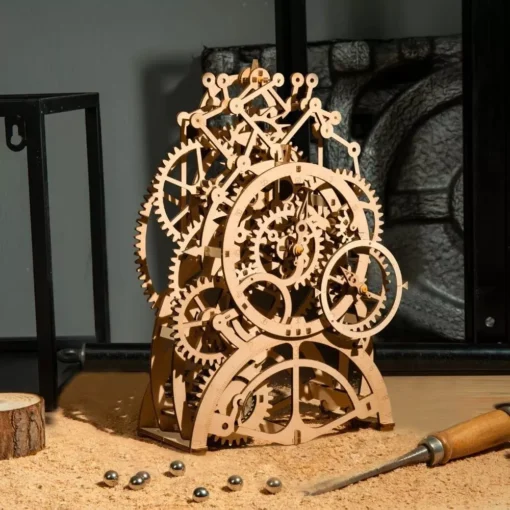 3D Wooden Mechanical Puzzle Kit - Image 2