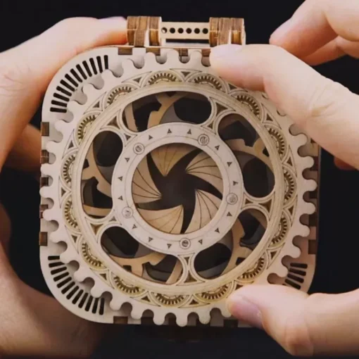3D Wooden Mechanical Puzzle Kit - Image 6