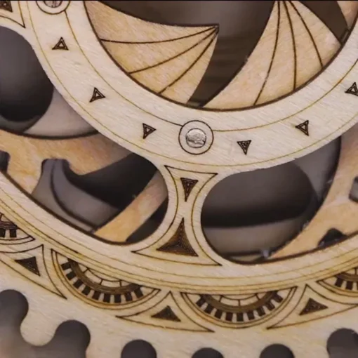 3D Wooden Mechanical Puzzle Kit - Image 7