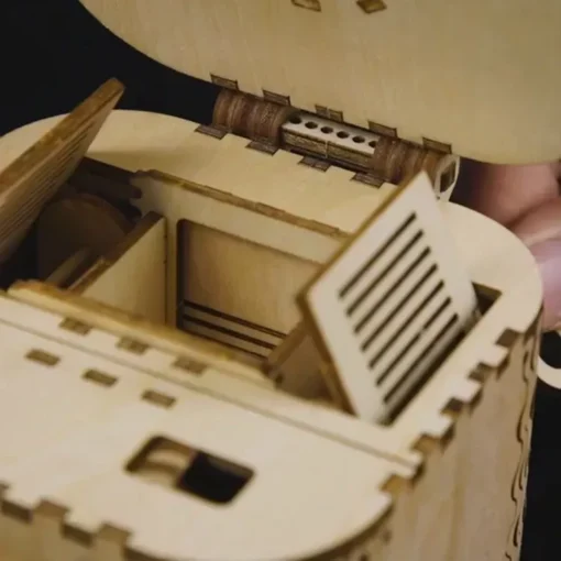 3D Wooden Mechanical Puzzle Kit - Image 5