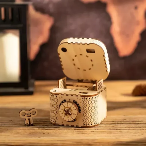 3D Wooden Mechanical Puzzle Kit - Image 4