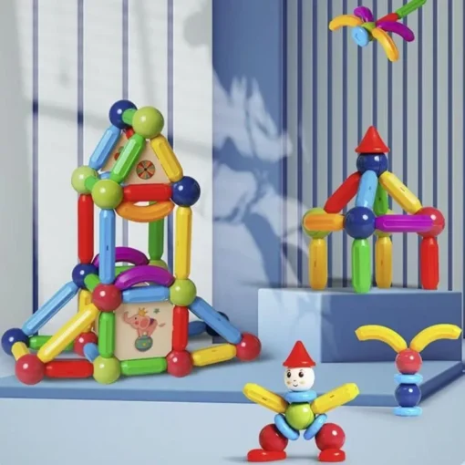 Magnetic Building Blocks Set - Image 2