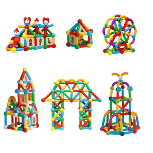 Magnetic Building Blocks Set - Image 7