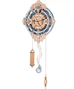 Wall Clock 3D Wooden Puzzle – Enchanting IQ Puzzle Model