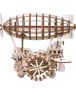 DIY Wooden Airship Model Kit