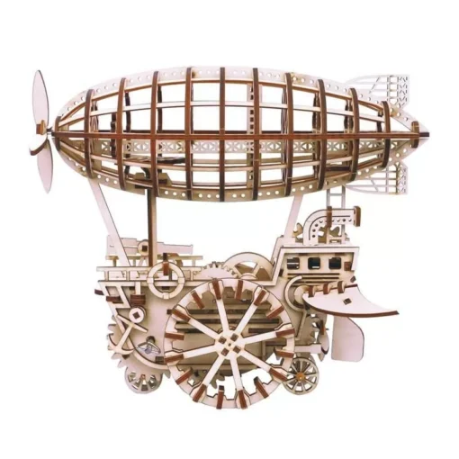 DIY Wooden Airship Model Kit