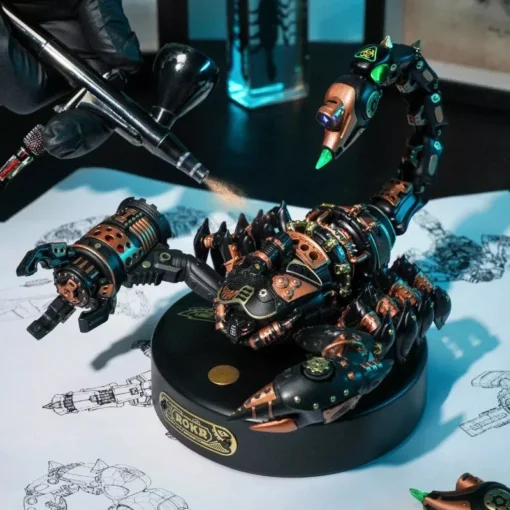 3D Interactive Scorpion Puzzle with Motor & Light - Image 3