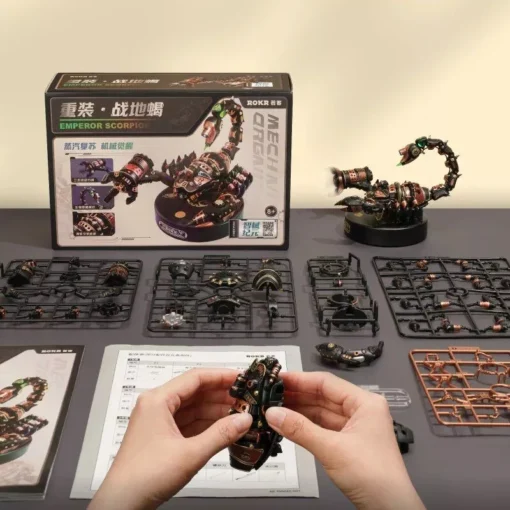 3D Interactive Scorpion Puzzle with Motor & Light - Image 6