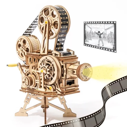 Classic Film Vitascope 3D Wooden Puzzle - Image 2