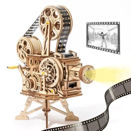 Classic Film Vitascope 3D Wooden Puzzle