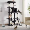 Deluxe Multilevel 63″ Cat Tree Tower