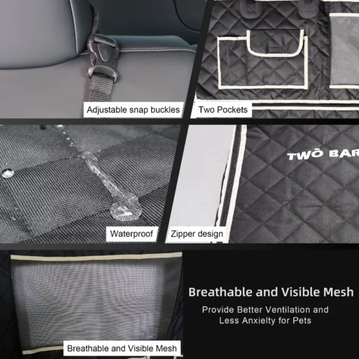 Waterproof Dog Car Seat Cover - Image 6