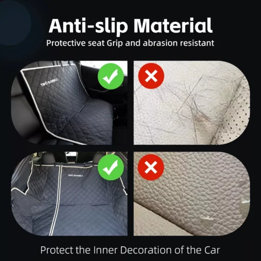 Waterproof Dog Car Seat Cover - Image 3