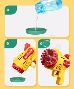 Electric Bubble Gun Toy
