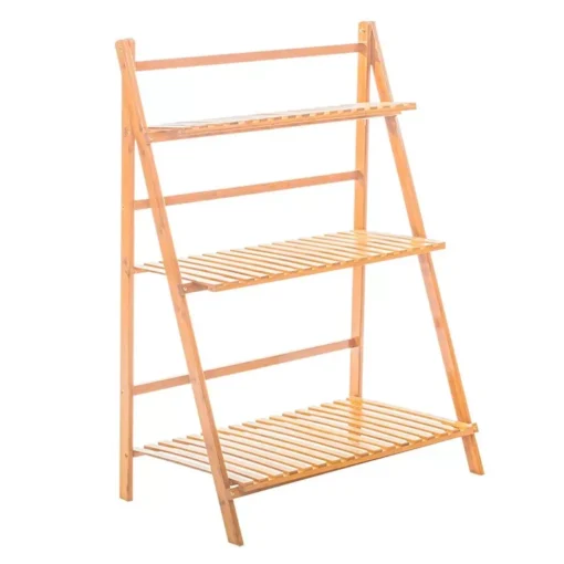 3-Tier Bamboo Plant Stand - Image 4