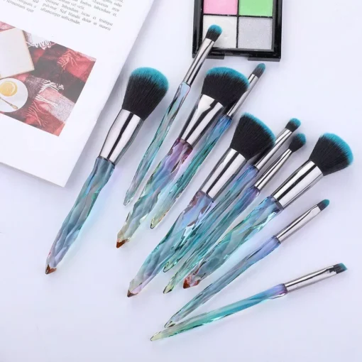 10-Piece Professional Makeup Brush Set - Image 2
