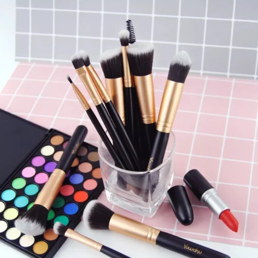 14-Piece Professional Makeup Brush Set - Image 2