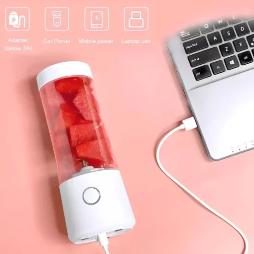 High-Speed Mini Portable Juicer – USB Electric Fruit Blender & Personal Food Processor - Image 5
