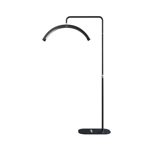 28 Inch LED Half-Moon Lash Light with Adjustable Floor Tripod - Image 4