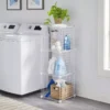 3-Piece White Stackable Modular Storage Cubes