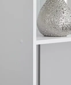 Black/White 9-Cube Organizer Rack