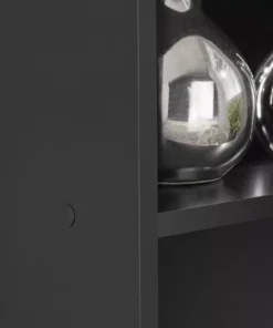 Black/White 9-Cube Organizer Rack