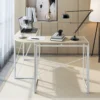White L-Shaped Corner Desk for Home Office