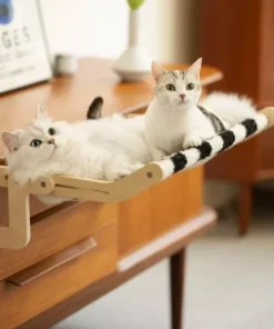 Dual Cat Window Perch Hammock