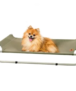 Elevated Dog Bed with Sturdy Double Rod