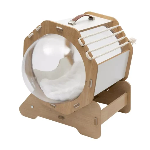 Modern Spaceship Pet Bed for Cats and Dogs - Image 4