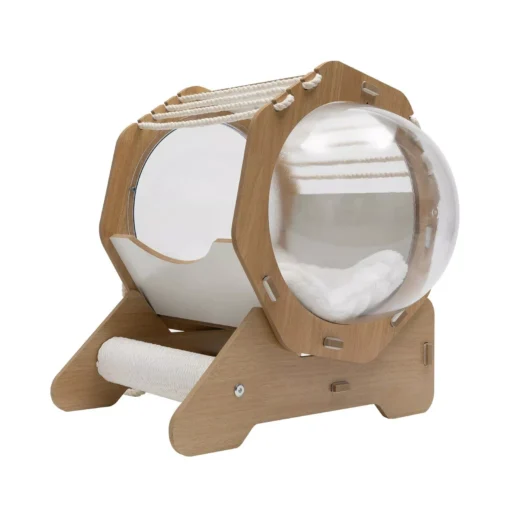Modern Spaceship Pet Bed for Cats and Dogs - Image 6