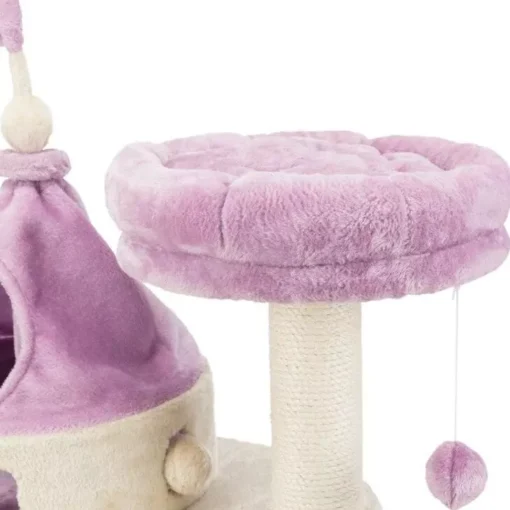 Deluxe Plush & Sisal Cat Tree House - Image 6