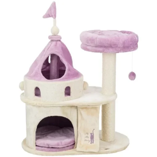 Deluxe Plush & Sisal Cat Tree House