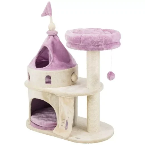 Deluxe Plush & Sisal Cat Tree House - Image 5