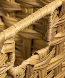 Wicker Cat Bed with Rattan Condos & Cushion