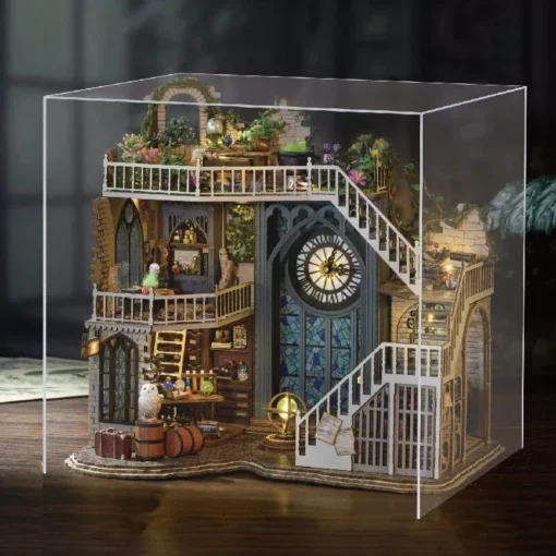 Enchanting Cathedral Miniature Dollhouse Kit - Image 5