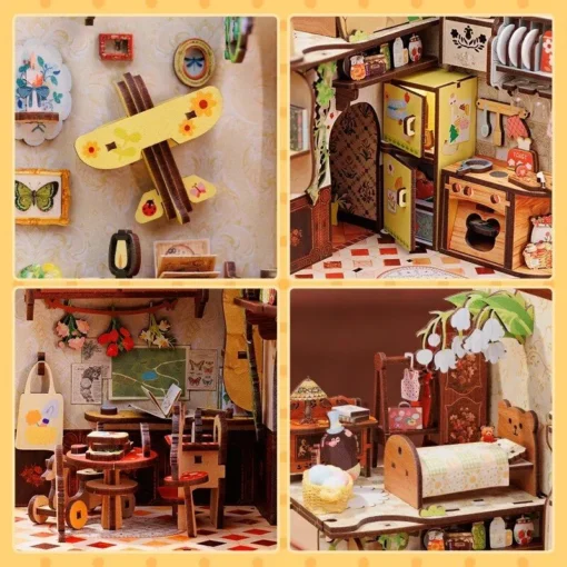 Enchanting DIY Mole Apartment Book Nook - Image 6