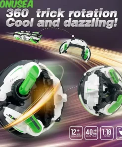 Ultimate RC Stunt Car: 360° Rotation, 18km/h High Speed