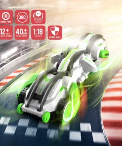 Ultimate RC Stunt Car: 360° Rotation, 18km/h High Speed