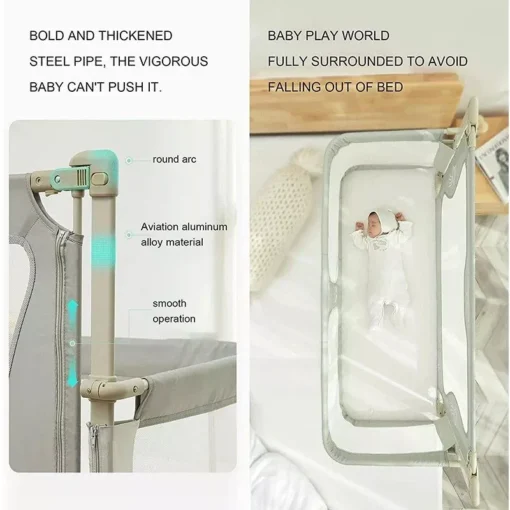 Compact and Versatile Baby Crib - Image 5