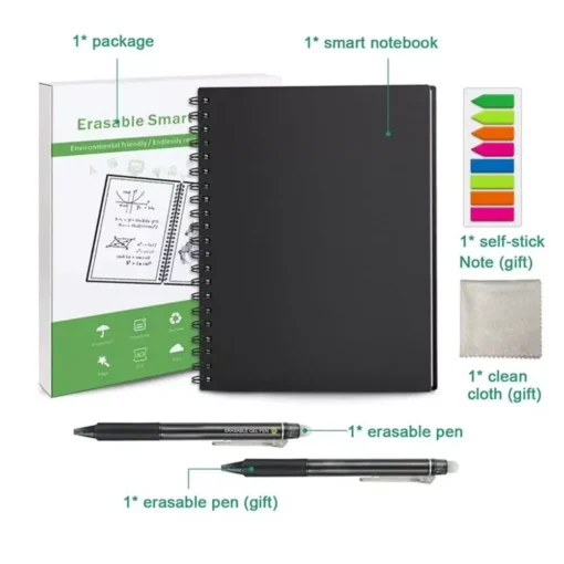 Eco-Friendly Reusable & Erasable A4 Smart Notebook - Image 6