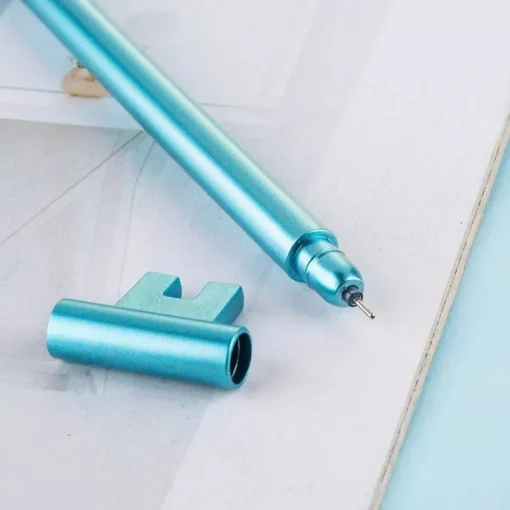 Retro Key-Shaped Gel Ink Pens, 100 Pcs Set - Image 3