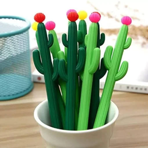 Charming Cacti Gel Pens, 24-Pack - Image 2