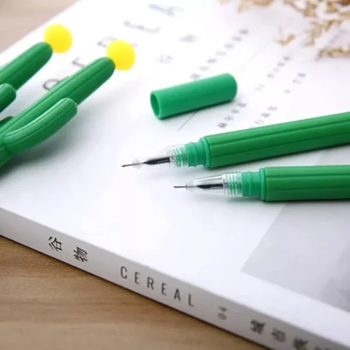 Charming Cacti Gel Pens, 24-Pack - Image 3