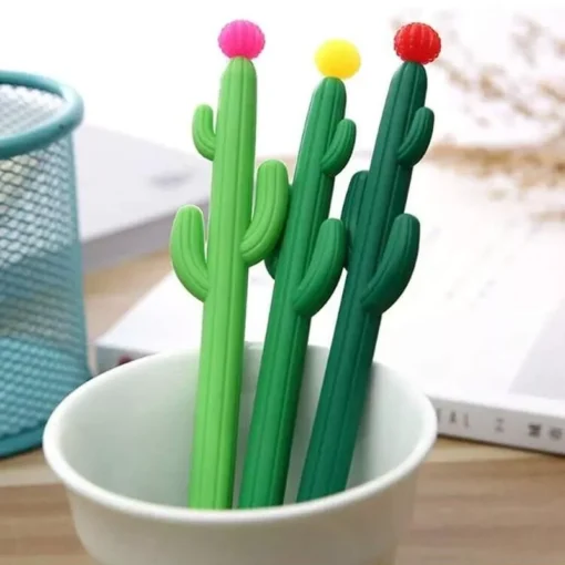 Charming Cacti Gel Pens, 24-Pack - Image 6
